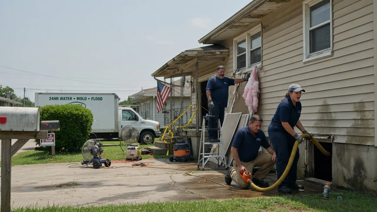Water Damage Repair in Sharpsville, IN near me